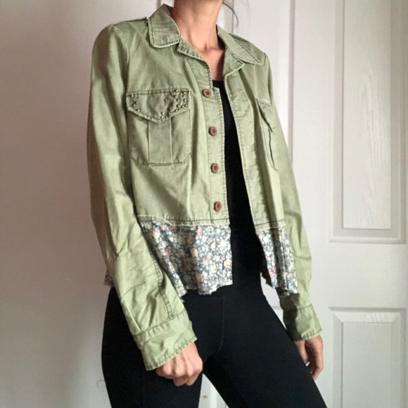 Free People Sergeant Ruffle Jacket - Picture 3 of 10